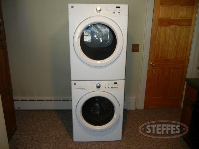 Kenmore front load washer - electric dryer_1.JPG